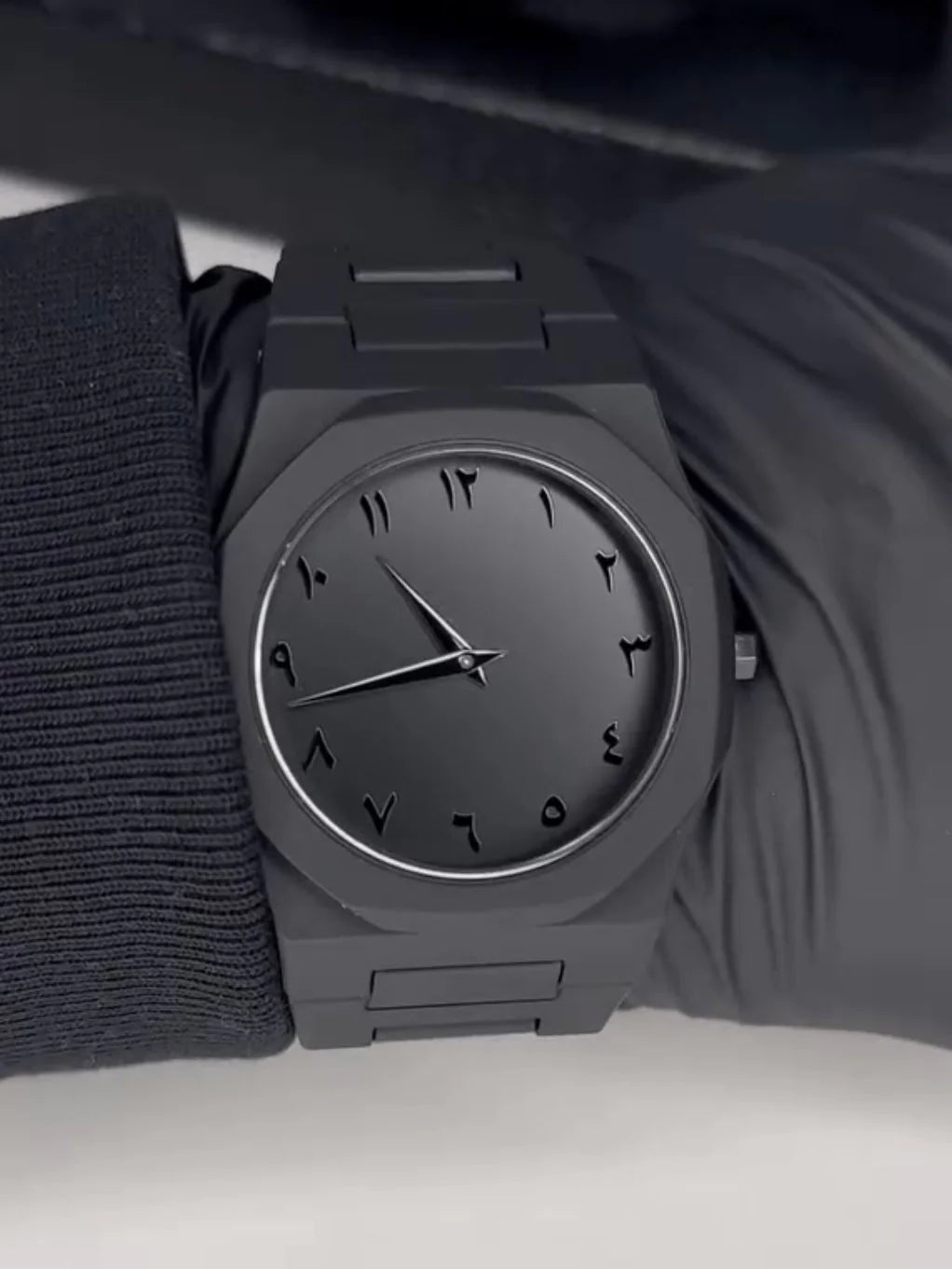 Black Arabic Aura Original Watch.